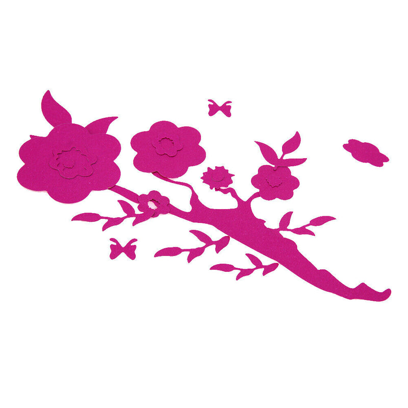 Snowvirtuos 1pc Plum Branch Cutting Tools Stencil Craft Embossing Cut The f