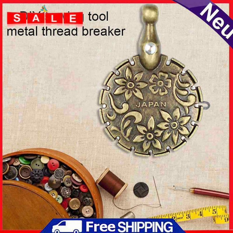 Metal Thread Crusher Sewing Kit Handheld DIY Home Home Home Accessories