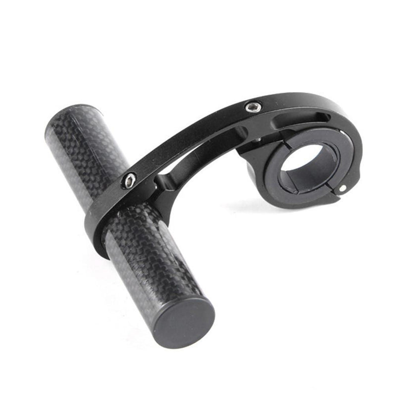 10cm Bicycle Handlebar Extender Bike Front Light Computer Bracket (Black)