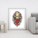 Frameless Painting By Numbers Christmas DIY Handmade Drawing On Canvas Gifts