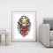 Frameless Painting By Numbers Christmas DIY Handmade Drawing On Canvas Gifts