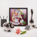Diamond Painting Cartoon Girl Partial Special Drill Rhinestone Kit (EP004) Newly