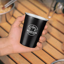 #A 350ml 4pcs Stainless Steel Camping Cup Coffee Tea Beer Wine Drinking Water Mu