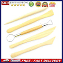 Wooden Handle Pottery Ceramics DIY Tools Wax Pottery Clay Sculpture Carving