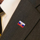 The Russian Federation Flag Brooch Buckle Pin Badge Clothes Metal Pin