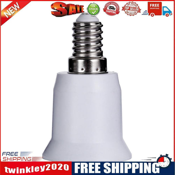 15pcs E14 to E27 Base Screw Light Lamp Bulb Holder Adapter Socket Converter