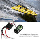 5V 2A BEC Waterproof F540 Brushed Motor 20T+60A ESC for 1/10 RC Racing Car
