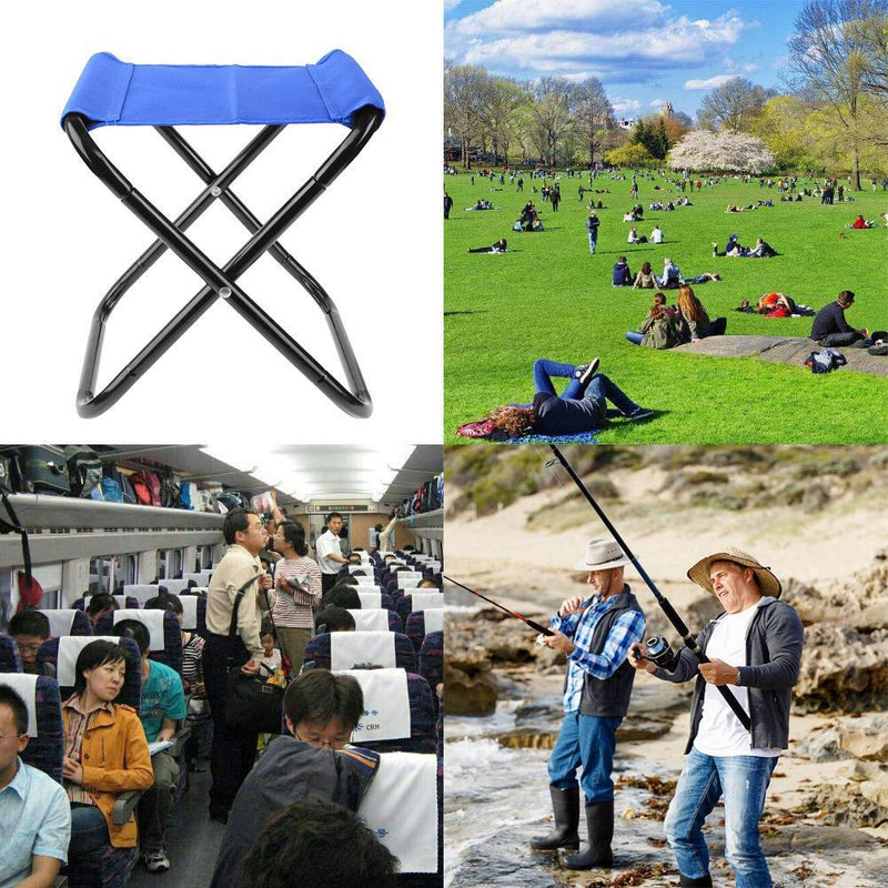 Portable Lightweight Folding Chair Seat for Outdoor Fishing Camping BBQ Newly