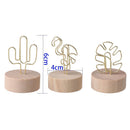 Numbers Holder Paper Clamp Clamps Stand Place Card Photos Clips Picture Frame