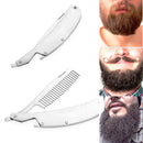 Anti Static Beard Comb Hairdressing Styling Hair Mustaches Brush Folding Comb