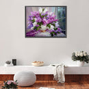 Diamond Painting DIY Flowers Full Round Diamond Mosaic Art
