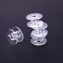 50pcs Empty Coils Plastic Transparent Sewing Machine Coils Sewing Thread