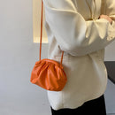 Women Crossbody Bag Cloud Day PU Leather Clutch Design Shoulder Handbag Purses