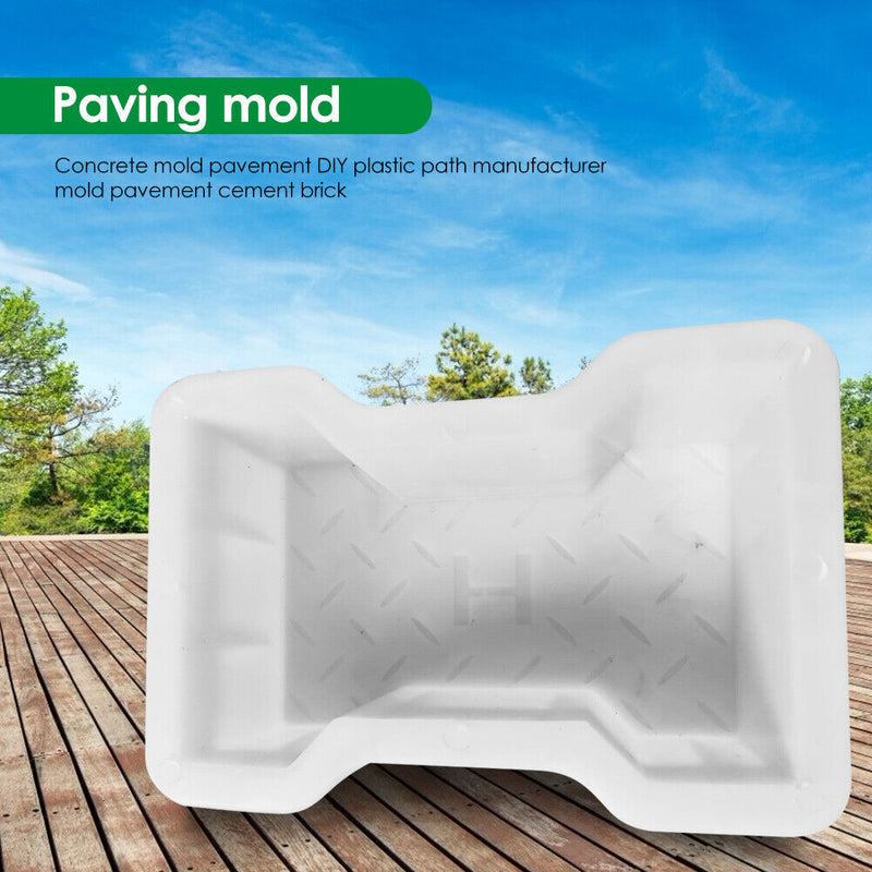 Garden Pavement Mould Manually Paving Cement Brick Concrete Mold DIY Path Maker