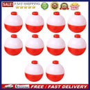 10pcs Plastic Round Float Buoy Fishing Bobber Set Outdoor Fishing Accessori