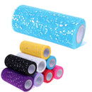 Glitter Sequin Tulle Roll 25 yards 15cm Spool Tutu Wedding Decoration