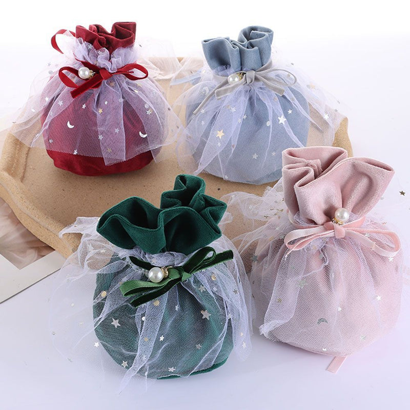 Drawstring Jewelry Organizer Easter Cookies Bags Candy Bags Sachet Pouch
