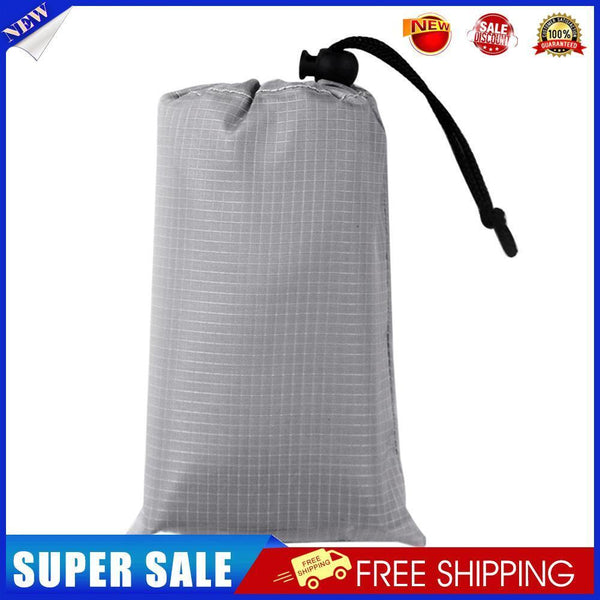 100x140cm Moistureproof Pocket Beach Blanket Mini Camping Mattress (Grey)