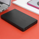 2.5 inch USB 3.0 Hard Disk Enclosure 6Gbps HDD SSD External Case (Black)