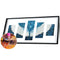 5 Panels Diamond Painting DIY Full Round Drill Mosaic Picture Home Decoration