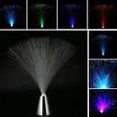 Fiber Optic Light Lamp Colour Changing Sensory Light Base Operated Battery G0C9