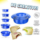 Sandwich Cutter Sealing Round Breakfast Bread DIY Kitchen Molds for Kids