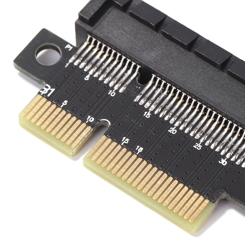 PCI-E 4X to 16X Desktop Card Adapter PCI-E 4X Male to Female Port Converter Card