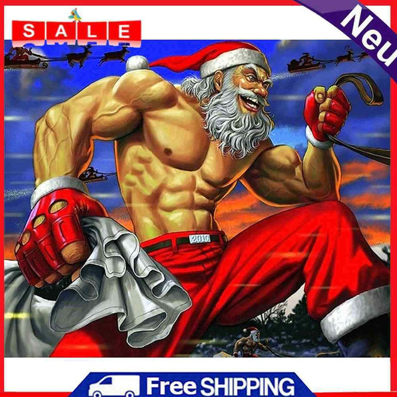 Christmas 50x40cm Oil Paint By Numbers Picture DIY Painting