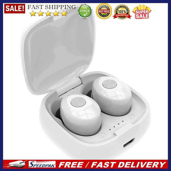 XG12 TWS Wireless Bluetooth 5.0 In-ear HiFi Stereo Earphones with Charging Case