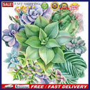 5D DIY Full Drill Diamond Painting Succulent Embroidery Craft Needlework De