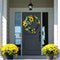 Ukrainian Sunflower Wreath Artificial Flowers Wreaths Front Spring Garland S8M5