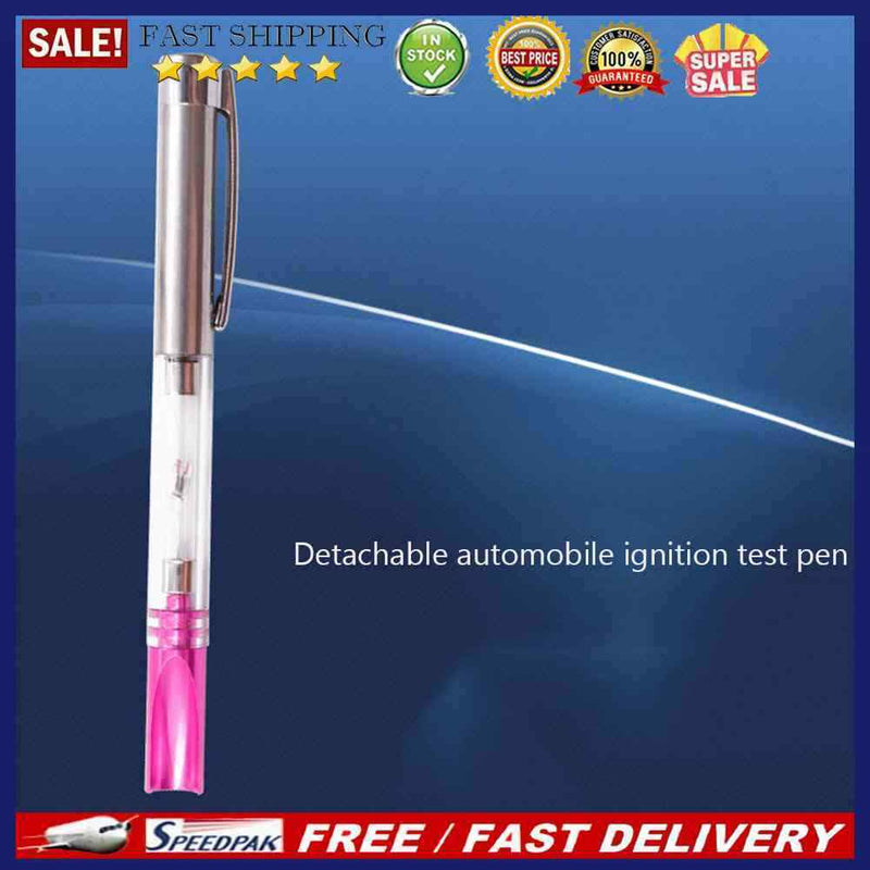 Car Ignition System Tester Engine Spark Indicator Plugs Wire Coil Diagnosti