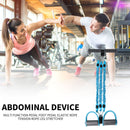 Pedal Resistance Band Set Break-Proof Strength Adjustable Pedal (Blue) Newly