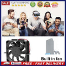 Cooler Fan DC7V 0.21A Internal Cooler Fan Easy Installation for PS2 Accessories