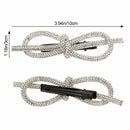 Headwear Bangs Clip Bow Full of Diamonds Side Clip Korean Style Hair Clip