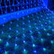 LED Net Fairy Lights Home Wedding Party Christmas Decor (Blue Light EU) Newly