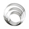 3pcs Stainless Steel Round Cake Mold Kitchen Fondant Cookie Decorating Tool