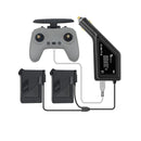 Charger Dual Battery Remote USB Charging Adapter For DJI FPV Drone