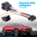 Car Stereo Radio 16 Pin ISO Standard Wiring Harness Connector Plug for Pion