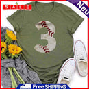 Independence Day Baseball Three Tea (Dark Grey L) T-Shirt