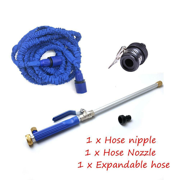 High Pressure Power Car Washer Water Gun with Nozzle+Hose+Tips Garden Tools Set