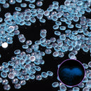 15g/Bag DIY Luminous Round Rhinestones Kit for Diamond Painting (Blue)
