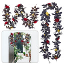 Christmas Rose Cane Vine Indoor Home Pendant Room Decor Black Decoration