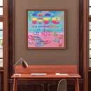 Diamond painting 5D DIY calligraphy and painting crystal diamond (B1713) Newly