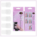 DIY Transparent Tips Manicure Cover Finger Polish Shield Nail Protector Clips