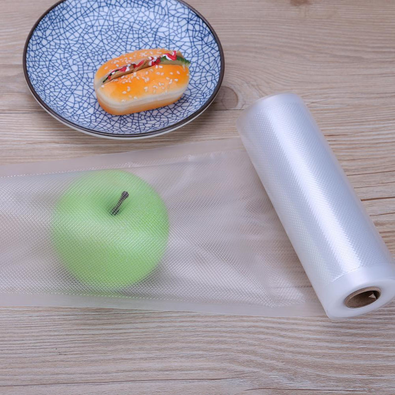 1 Roll 17x500cm Food Grade Vacuum Packaging Bags Food Bags White