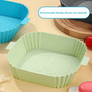 #A Silicone Airfryer Mat Temperature Resistant Non-stick Disk for Home Kitchen