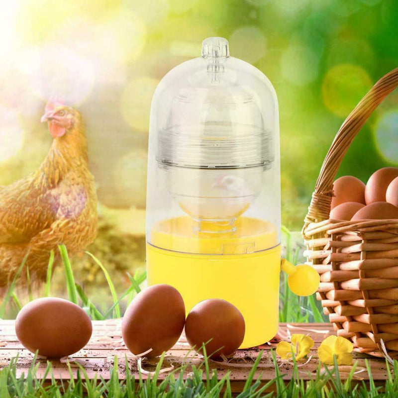 Eggs Mixing Maker Manual Egg Stirring Golden Eggs Puller Kitchen Shaker C7K2