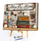 DIY Calligraphy Abstract Oil Paint by Numbers Hand Painted Acrylic Picture De