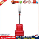 Nail Art Drill Bit Ceramic Milling Cutter for Pedicure Manicure (1 F Red) Newly